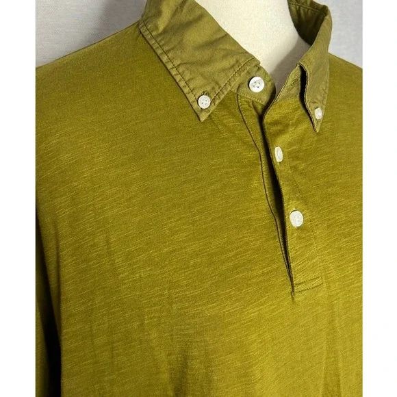 NWOT Thomas Dean Green Polo Shirt size XL - Picture 2 of 5